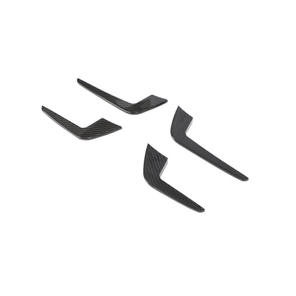 JC Style Carbon fiber canards for Audi RS4 B9.5(2019-2024)