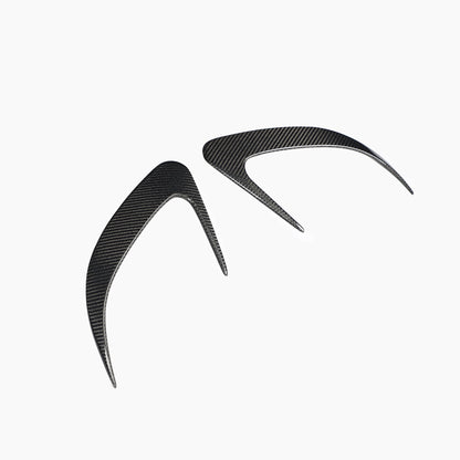 ST Style Carbon Fiber Rear Bumper Vents Trim for Mercedes Benz CLS C218 Facelift (2015–2017)