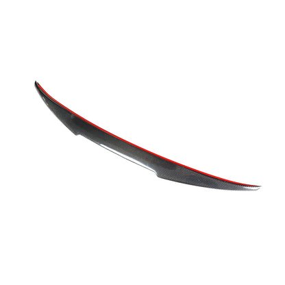 M4 Style Carbon Fiber Trunk Spoiler for BMW X4 G02 Pre-LCI (2018–2021)