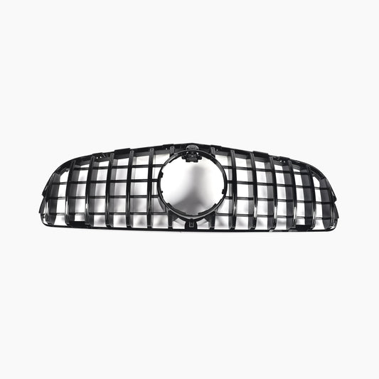 GT Style Gloss Black Front Grille For Mercedes Benz GLC C253 Pre-LCI(2017-2019)