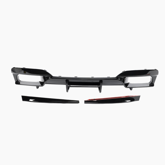 PSM Style Gloss Black Rear Diffuser for BMW 6 Series F06 F12 F13 M6 (2011-2018)