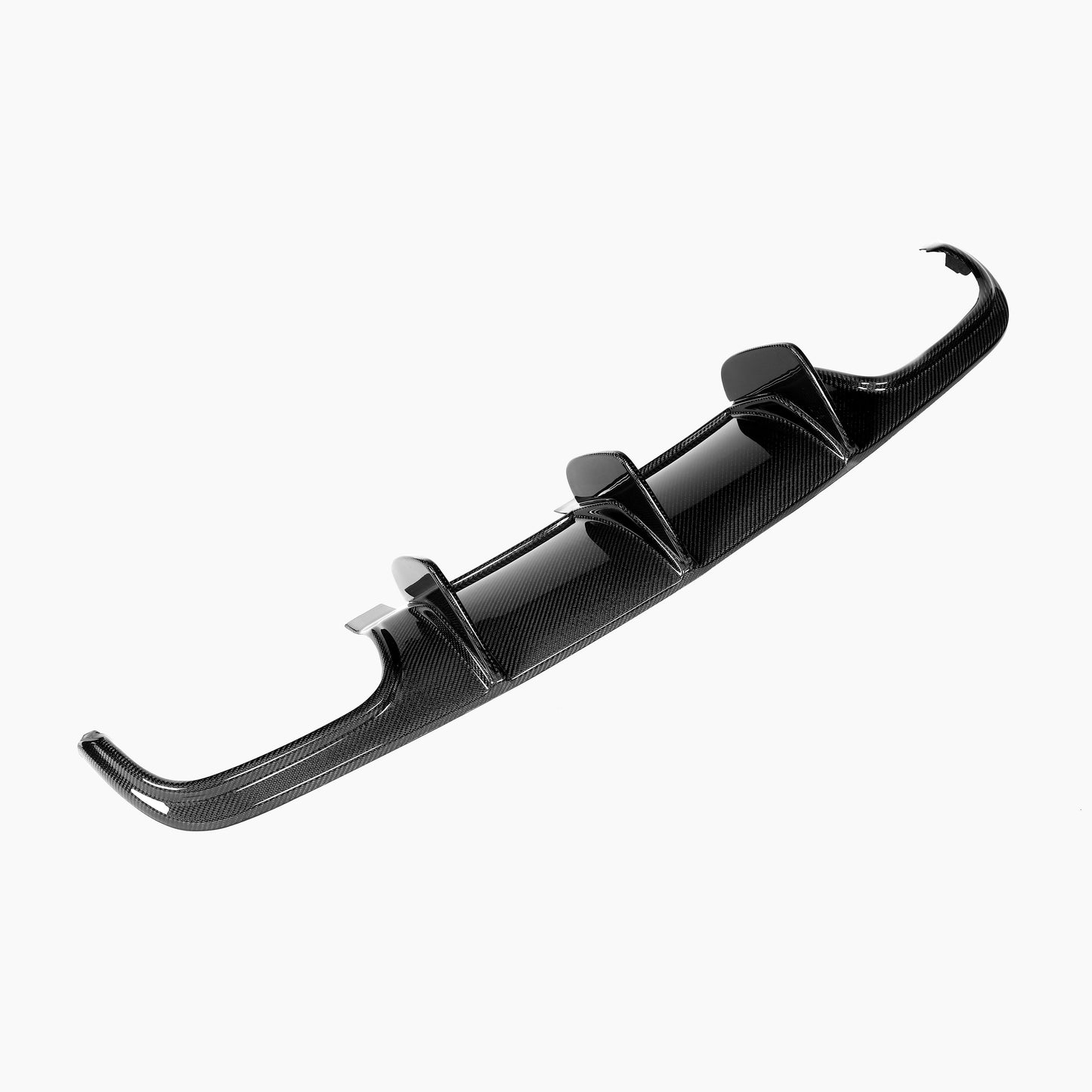 ST Style Carbon Fiber Rear Diffuser for Mercedes Benz C63 W204 Pre-Facelift (2008-2011)