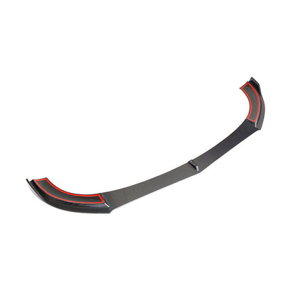 ST Style Carbon Fiber Front Lip for Mercedes Benz E-Class W213 Pre-Facelift Sedan (2016-2020)