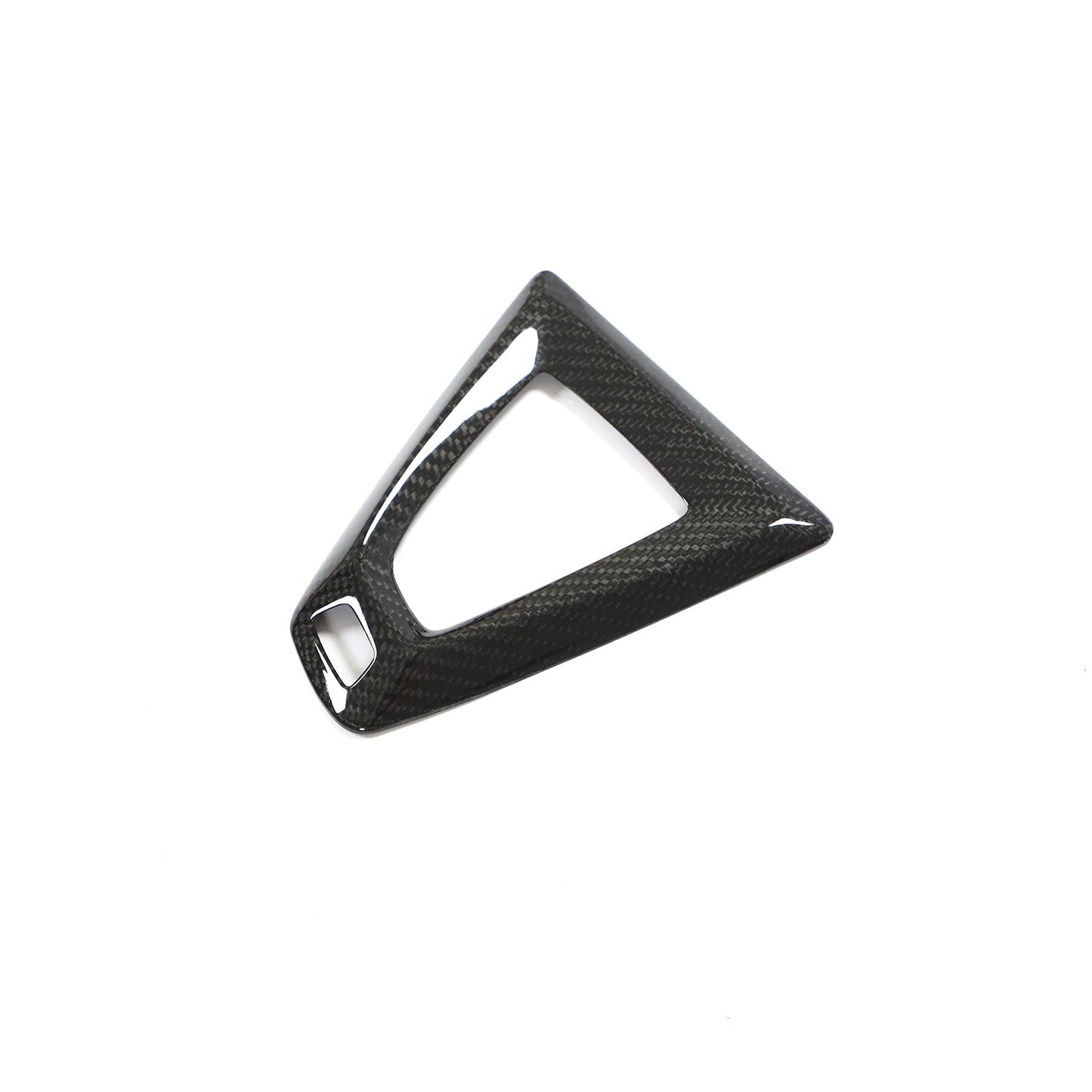 LHD Carbon Fiber Gear Shift Knob Base Trim for BMW M3 F80, M4 F82/F83 (2014-2020)
