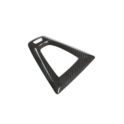 LHD Carbon Fiber Gear Shift Knob Base Trim for BMW M3 F80, M4 F82/F83 (2014-2020)
