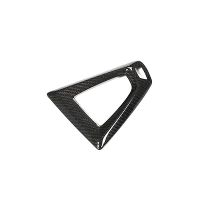 LHD Carbon Fiber Gear Shift Knob Base Trim for BMW M3 F80, M4 F82/F83 (2014-2020)