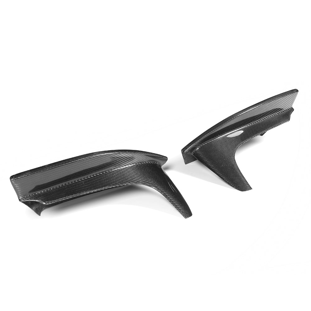 Performance Style Carbon Fiber Front Bumper Splitters for BMW 1 Series E82 1M Coupé（2011-2018）