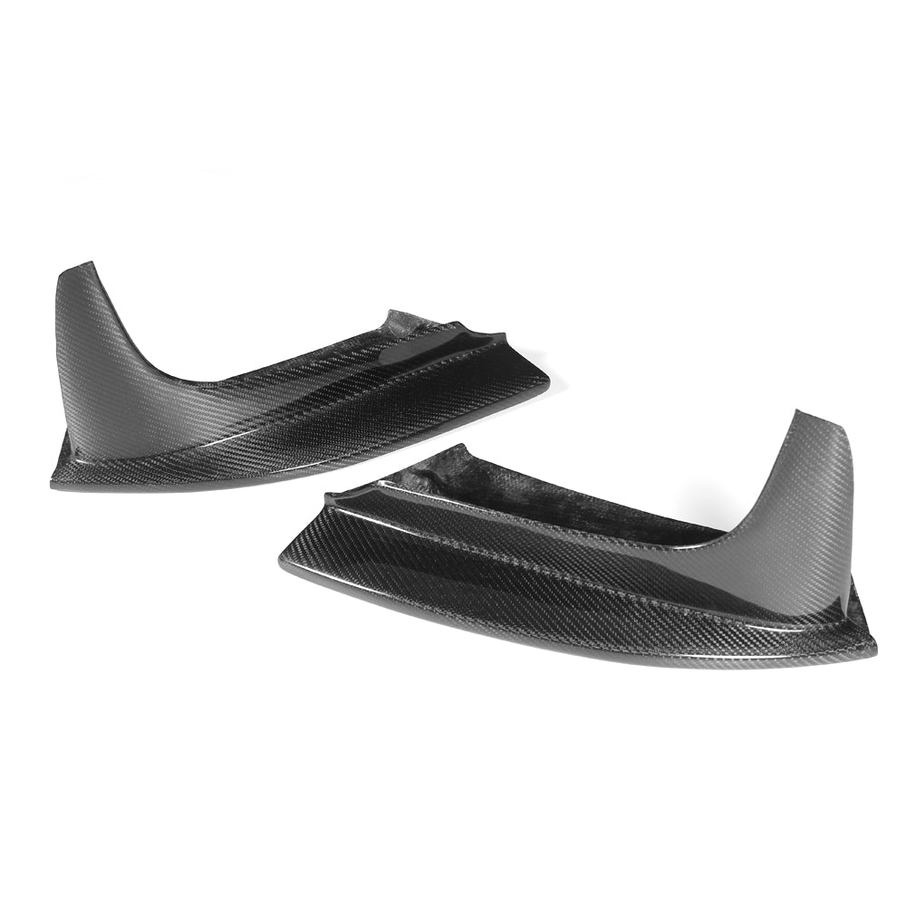 Performance Style Carbon Fiber Front Bumper Splitters for BMW 1 Series E82 1M Coupé（2011-2018）