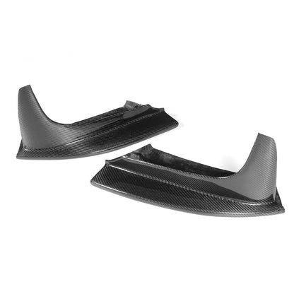 Performance Style Carbon Fiber Front Bumper Splitters for BMW 1 Series E82 1M Coupé（2011-2018）
