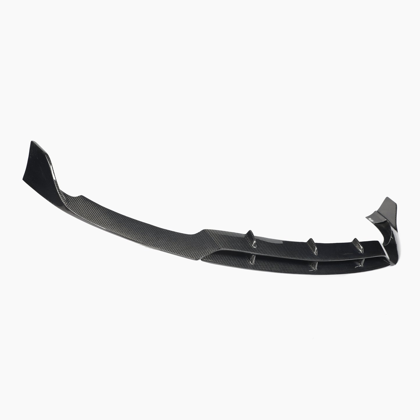 Brabus Style Carbon Fiber Front Lip for Mercedes Benz C‑Class W205 Pre‑Facelift (2014–2018)