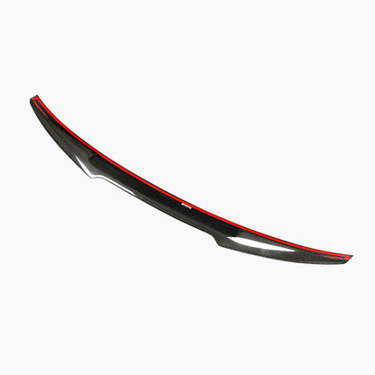 M4 Style Carbon Fiber Rear Spoiler For Audi A4/S4 B9 Pre-LCl (2016-2019) A4/S4 B9.5 LCI(2020-2023)