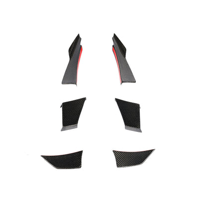 MAD Style Carbon Fiber Front Canards for BMW M3 F80 M4 F82/F83 (2014-2020)