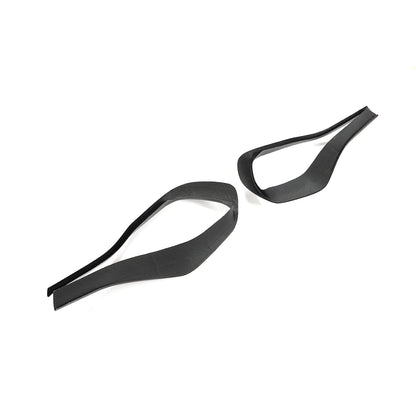 ST Style Carbon Fiber Front Bumper Vent Cover for Mercedes Benz GLA 45 S AMG & H247 Pre‑Facelift (2020-2022)