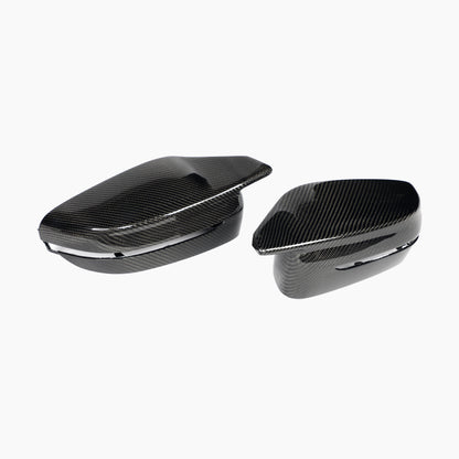 ST Style Carbon Fiber REPLACEMENT Mirror Caps For BMW M3 G80/G81 ,M4 G82/G83 ,3 Series G20/G21 ,2 Series G42 Coupé (2021+)