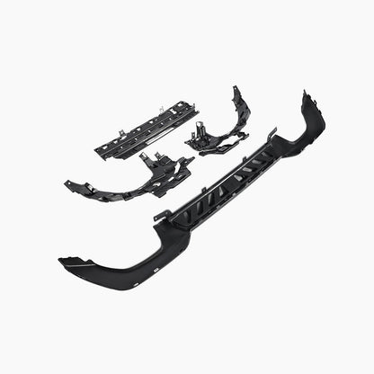 BMW 3 Series G20 (2019–present) MP Competition Rear Diffuser/For M-Tech 340i/  Gloss Black