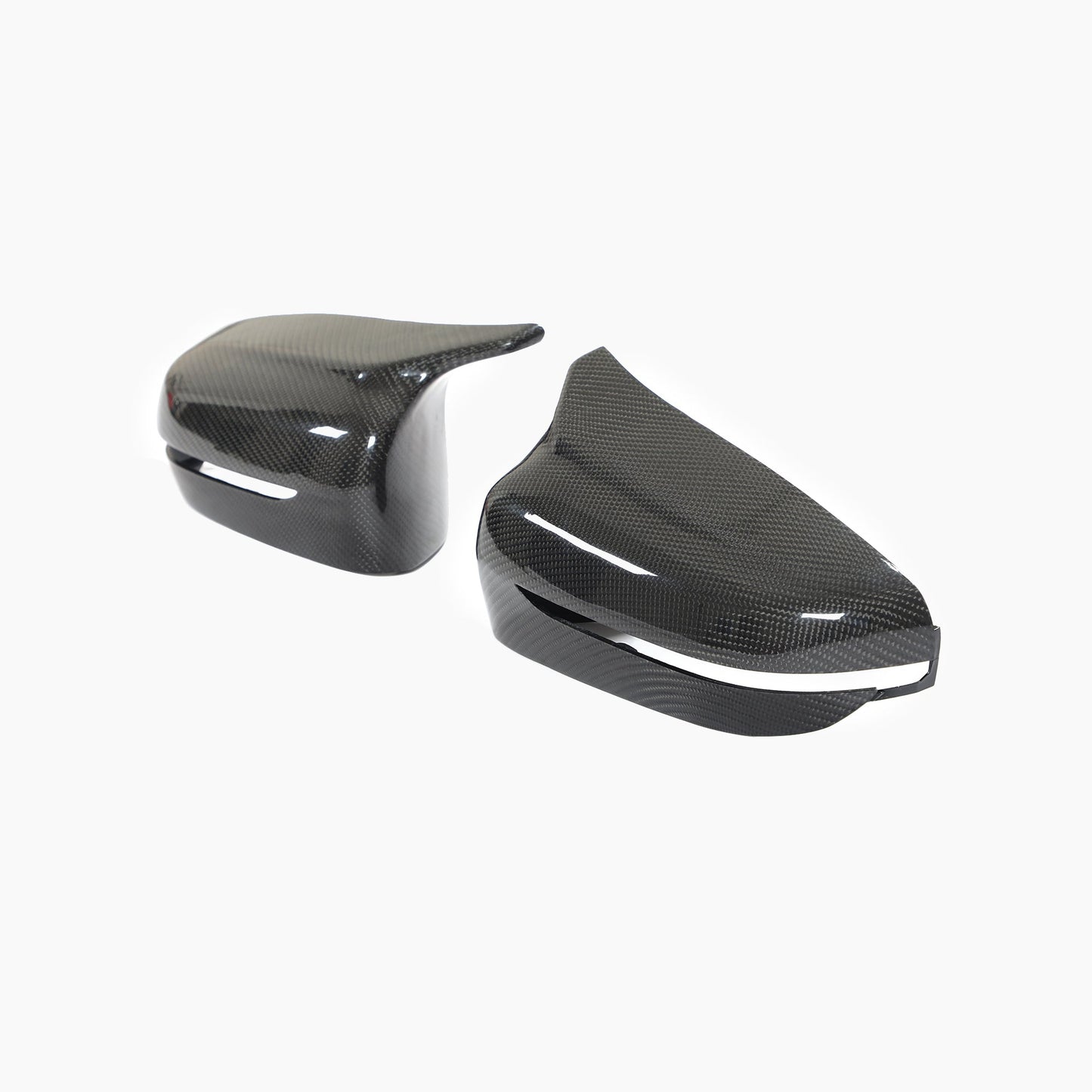 ST Style Carbon Fiber REPLACEMENT Mirror Caps for BMW 3 Series G20 Pre-LCI(2019-2022)