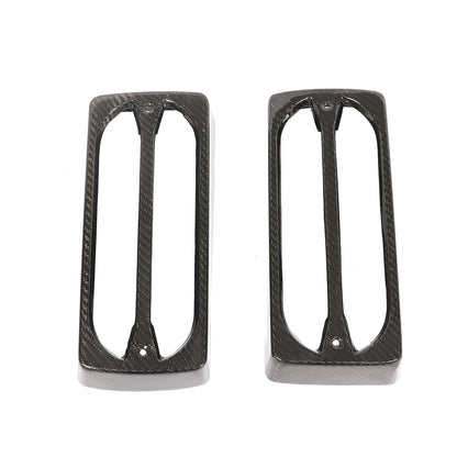 ST Style Carbon Fiber Rear Tail Light Cover For Mercedes Benz G‑Class W463 (2013-2018)