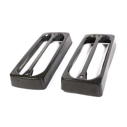 ST Style Carbon Fiber Rear Tail Light Cover For Mercedes Benz G‑Class W463 (2013-2018)