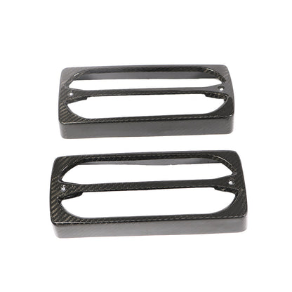 ST Style Carbon Fiber Rear Tail Light Cover For Mercedes Benz G‑Class W463 (2013-2018)