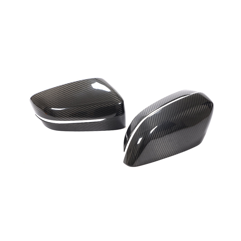 OEM Style Carbon Fiber ADD ON Mirror Caps for BMW G30 G31 Pre-LCI G11 G12 LCI (2017–2020)