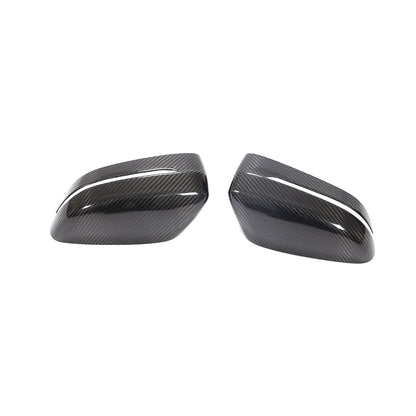OEM Style Carbon Fiber ADD ON Mirror Caps for BMW G30 G31 Pre-LCI G11 G12 LCI (2017–2020)