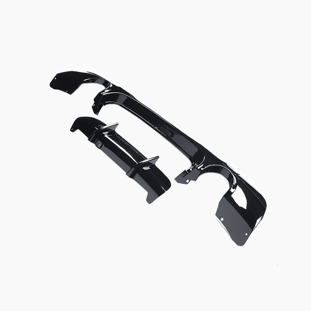 BMW 3 Series E92 (2006–2013) M-Performance Rear Diffuser/For M-tech Gloss Black