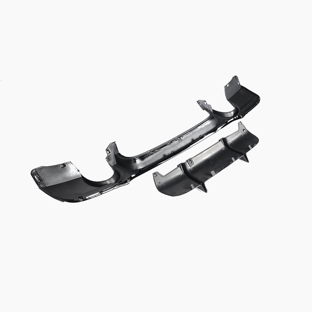 BMW 3 Series E92 (2006–2013) M-Performance Rear Diffuser/For M-tech Gloss Black