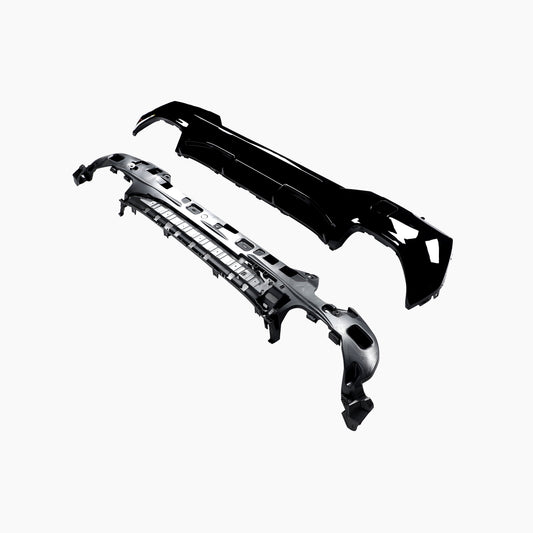 BMW 4 Series G22 (2020–present) 440i MP Competition Rear Diffuser For G22 (2D) Gloss Black