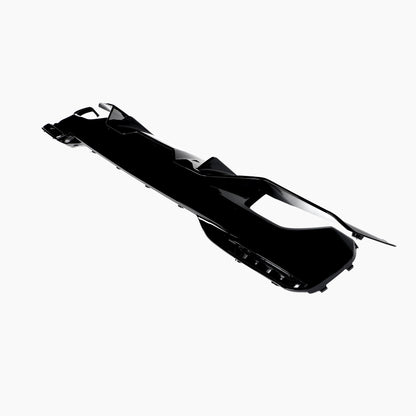 MP Style Gloss Black LargeVersion Diffuser for BMW 5 Series G30(2017-2023)(Double Dual Out)