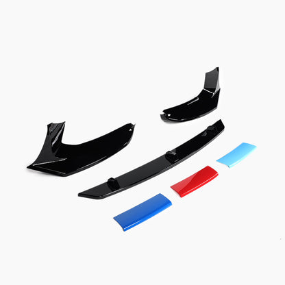 BMW 5 Series G30 (2017–2023) M5-Look Front Lip/For M-Tech/18-20 Gloss Black