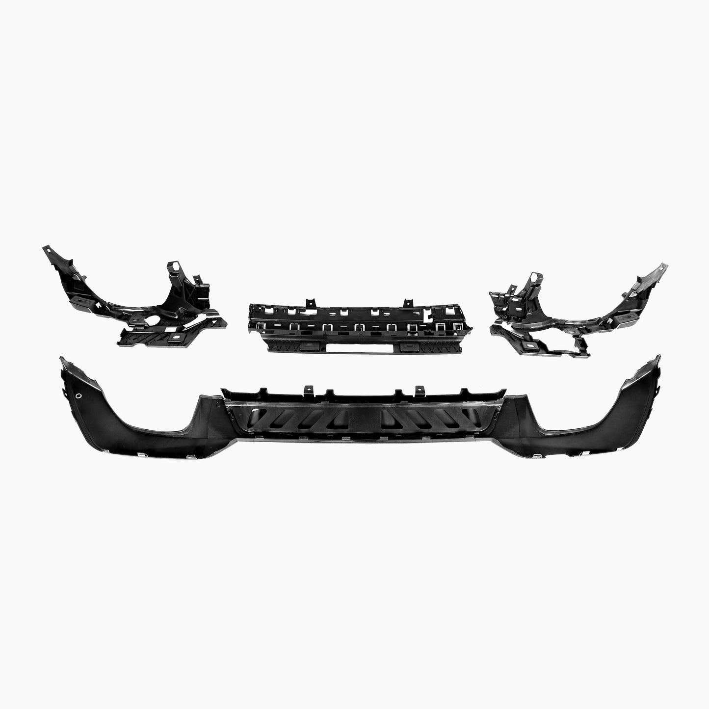 BMW 3 Series G20 (2019–present) 340i Rock Rear Diffuser/For M-Tech Gloss Black