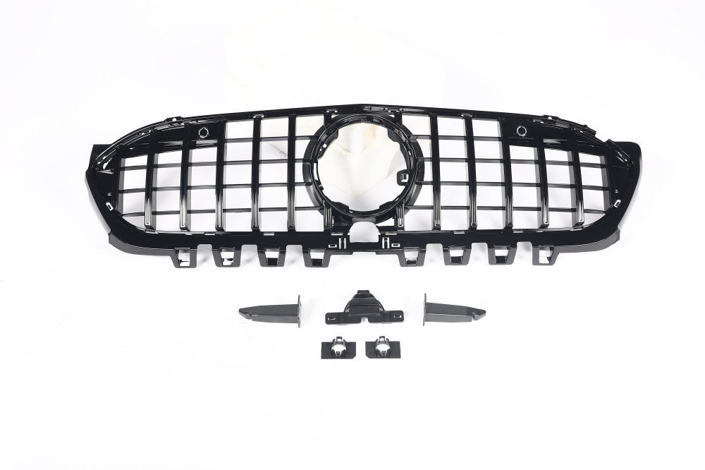 Gloss Black Front Grille For Mercedes Benz A-Class W177 (2018+)