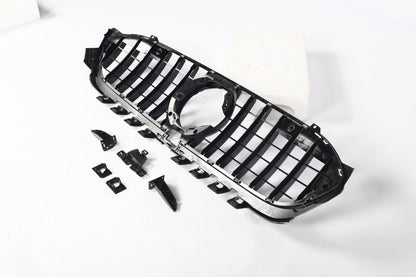 Gloss Black Front Grille For Mercedes Benz A-Class W177 (2018+)