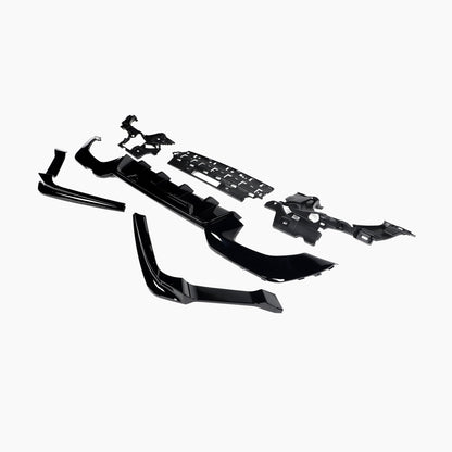 BMW 3 Series G20 (2019–present) MPC Rear Diffuser With 340 Sliver Tips/For M-Tech Gloss Black