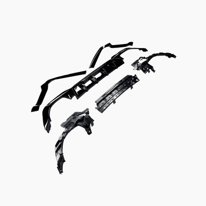 BMW 3 Series G20 (2019–present) MPC Rear Diffuser With 340 Sliver Tips/For M-Tech Gloss Black