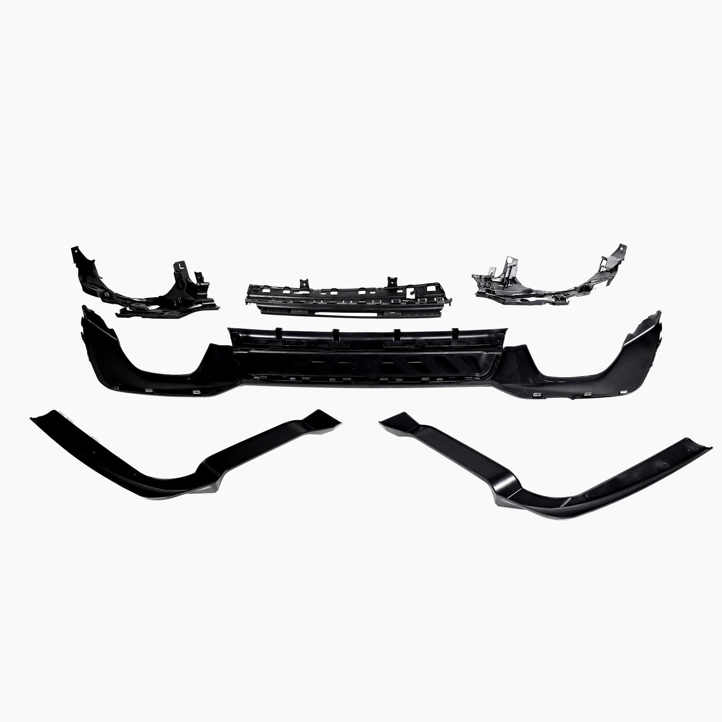 BMW 3 Series G20 (2019–present) MPC Rear Diffuser With 340 Sliver Tips/For M-Tech Gloss Black