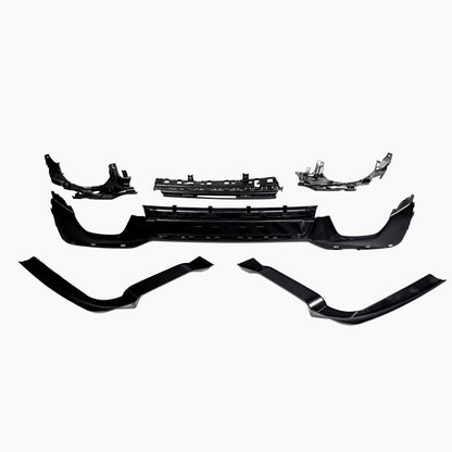 BMW 3 Series G20 (2019–present) MPC Rear Diffuser With 340 Sliver Tips/For M-Tech Gloss Black