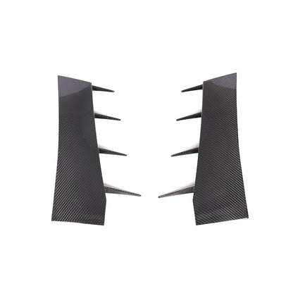 ST Style Carbon Fiber Front Canards For Audi R8 4S Pre‑LCI (2016–2018)