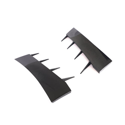 ST Style Carbon Fiber Front Canards For Audi R8 4S Pre‑LCI (2016–2018)