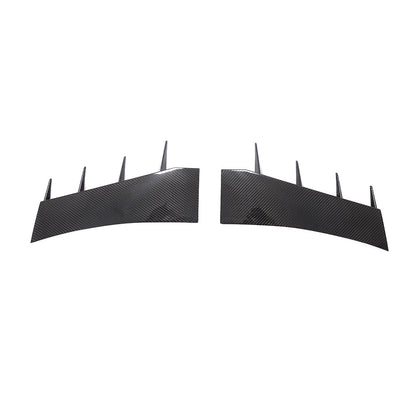 ST Style Carbon Fiber Front Canards For Audi R8 4S Pre‑LCI (2016–2018)