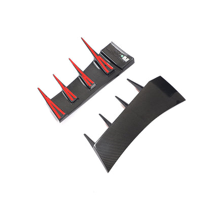 ST Style Carbon Fiber Front Canards For Audi R8 4S Pre‑LCI (2016–2018)