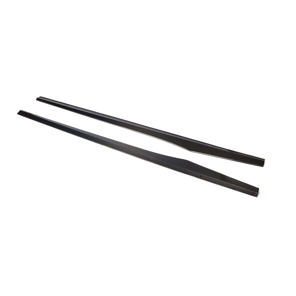 ML Style Carbon Fiber Side Skirts for Mercedes Benz CLS C257 Pre‑Facelift (2018–2020)