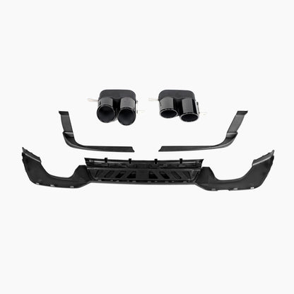 Rear Diffuser with Quad Exhaust Tips for BMW 3 Series G20/G21 Pre-LCI (2019–2022)
