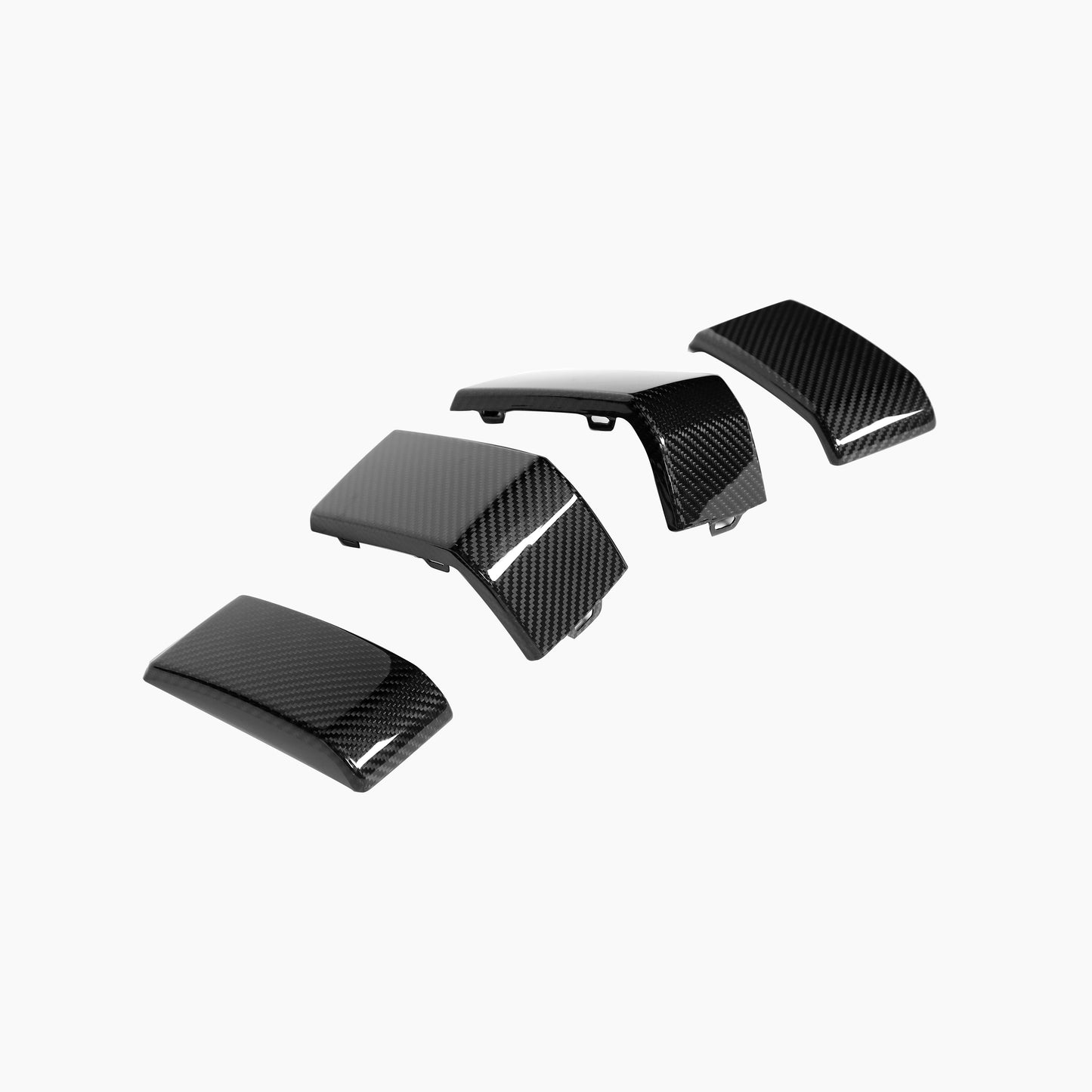 ST Style Carbon Fiber Front Rear Splitters For Mercedes Benz G-Class W463 Pre-Facelift (2019-2023)
