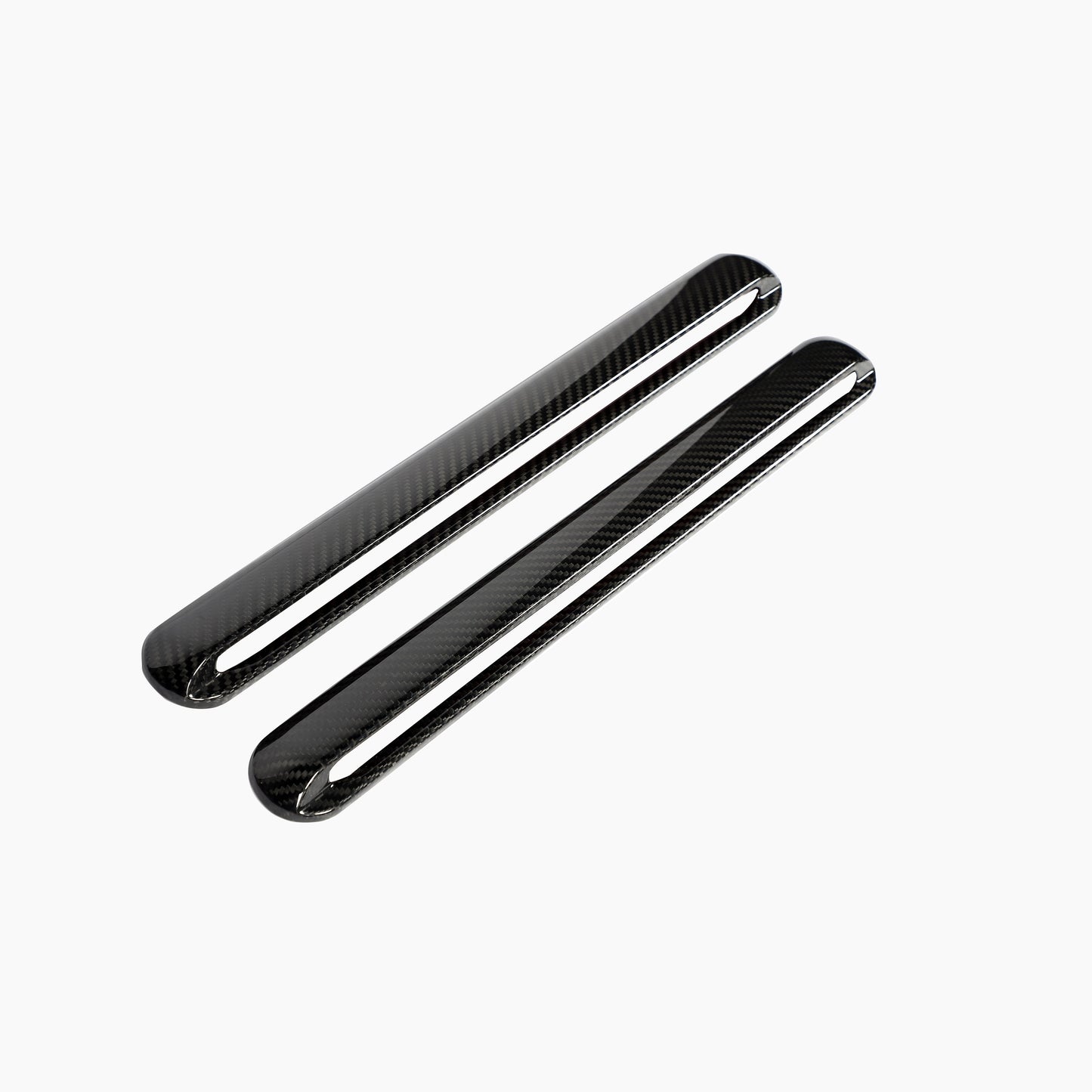 ST Style Carbon Fiber C Pillar Air Vent Trim For Mercedes Benz G‑Class W463 (2013-2018)