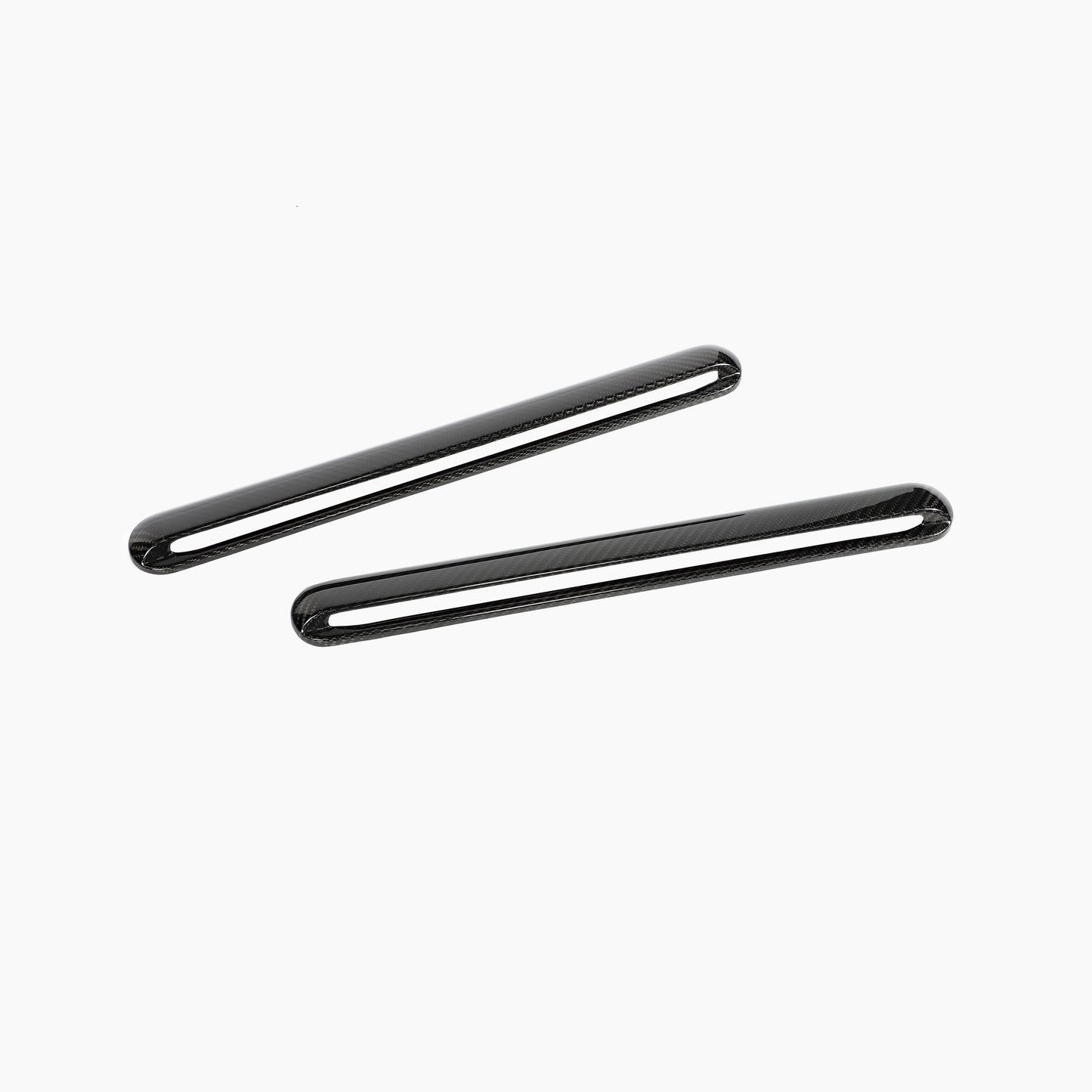 ST Style Carbon Fiber C Pillar Air Vent Trim For Mercedes Benz G‑Class W463 (2013-2018)