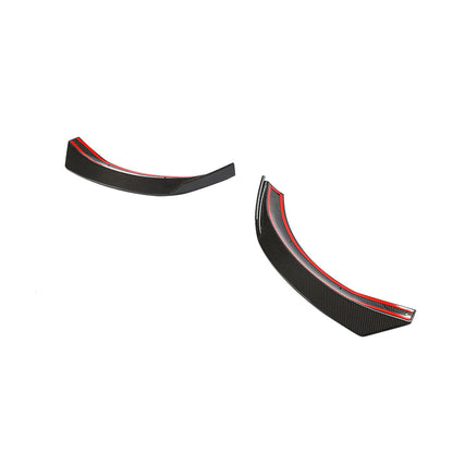 ST Style Carbon Fiber Front Splitters for Mercedes Benz GLA 45 AMG X156 Facelift (2017–2019)