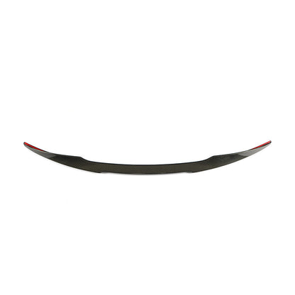 M4 Style Carbon Fiber Trunk Spoiler for BMW 1 Series E82 (2007–2013)