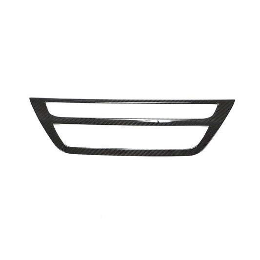 ST Style Carbon Fiber Center Console AC/CD Trims For BMW 5 Series G30 G31,  F90 M5 Pre-LCI (2017-2020)