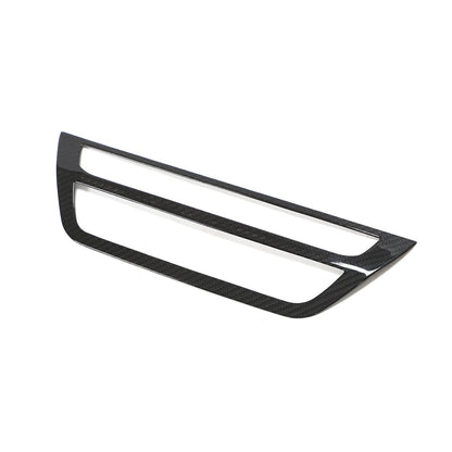 ST Style Carbon Fiber Center Console AC/CD Trims For BMW 5 Series G30 G31,  F90 M5 Pre-LCI (2017-2020)